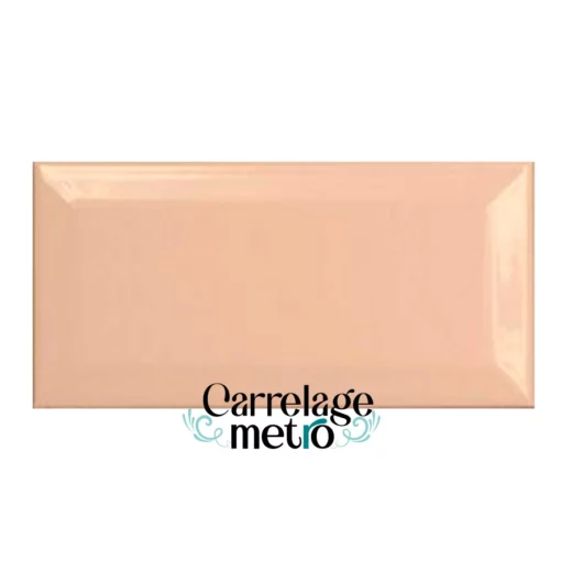 Carrelage métro couleur beige 7,5x15