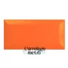 Carrelage metro 7,5x15 couleur orange