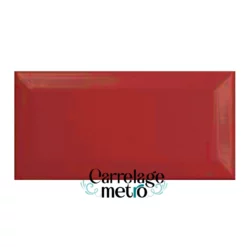 Carrelage métro 7,5x15 couleur rouge bordeaux