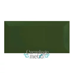 Carrelage métro 7,5x15 couleur vert bouteille