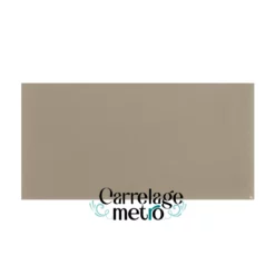 Carrelage craquelé 7,5x15 gris brillant