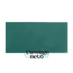 carrelage metro craquelé couleur vert duck egg 7,5x15