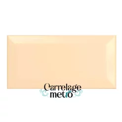 Carrelage métro 7,5x15 couleur crème