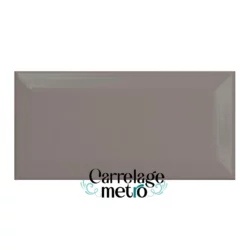 Carrelage métro 7,5x15 couleur gris ciment