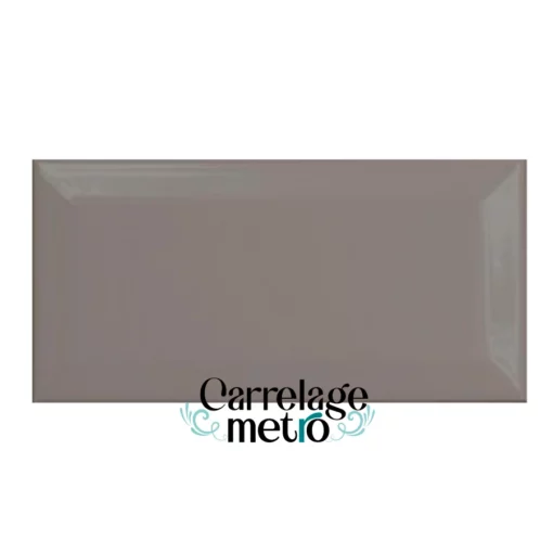 Carrelage métro 7,5x15 couleur gris ciment
