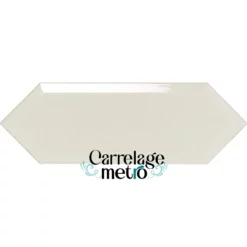 Carrelage métro picket bevelled couleur blanc 10x30