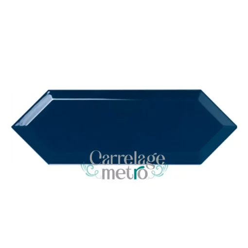 Carrelage Picket bevelled couleur bleu marine