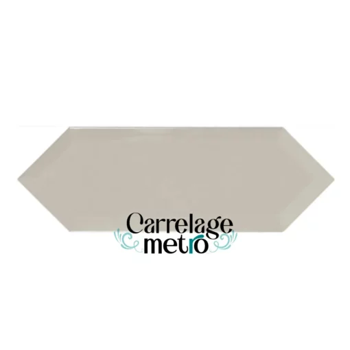 Carrelage Picket bevelled couleur gris clair