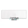 Carrelage metro plat couleur blanc brillant 10x30