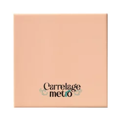 Carrelage métro plat carré couleur beige 10x10