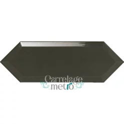 Carrelage métro picket bevelled couleur orage gris foncé cloud 10x30