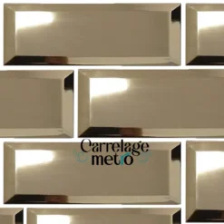 Carrelage Métro Doré